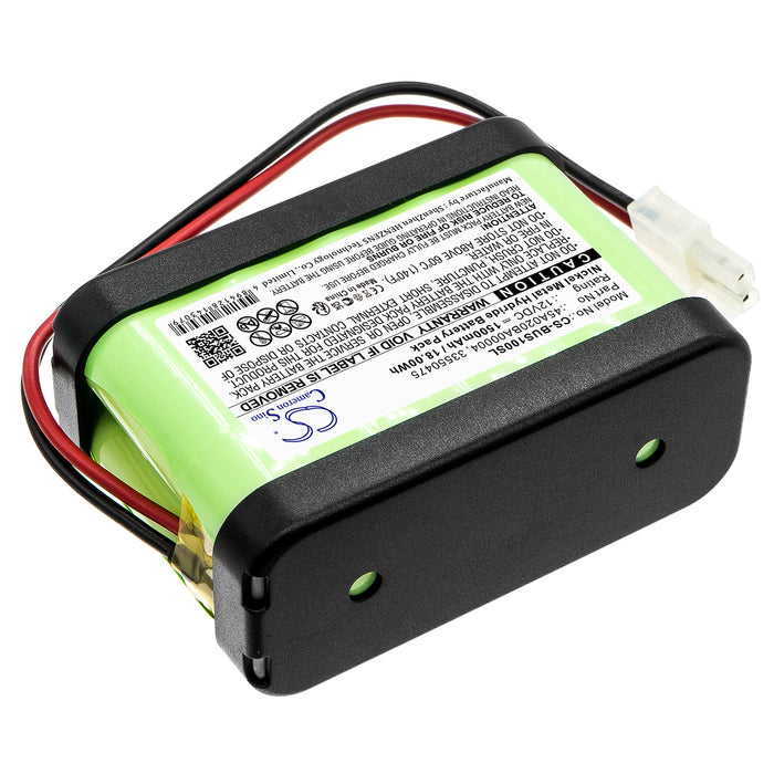 Replacement Battery for Besam/Assa Abloy/Ditec Entrematic Automatic Door - 12V 1500mAh Ni-MH