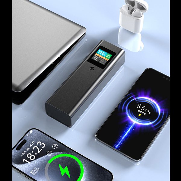 Tavice 20000mAh 100W Power Bank with TFT Display for Phones, Laptops, iPads | USB-C Fast Charging Portable Charge