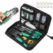 Analyzer Network Cable Tool Kit LAN Crimper Down Wire Stripper Cat5 6 RJ45 BAG - Battery Mate