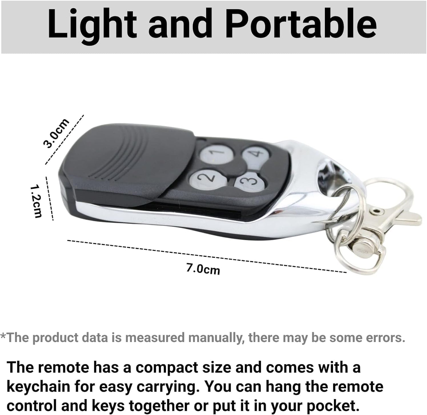 ATA PTX5 TrioCode GDO Garage Door Remote Replacement PTX-5v1 GDO 11v1 ...