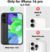 Case for iPhone 17 Air with Built - in 5000mAh Battery & Foldable Stand – Slim and Durable Charging Case - Battery Mate