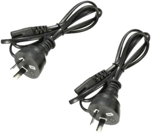 Classic Game Console Power Cable – 2-Pin Figure 8 for PlayStation, Xbox ...