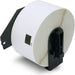 Compatible Brother DK - 11208 Die - Cut Paper Label Roll with Black Text on White - Battery Mate
