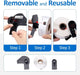 Compatible Brother DK - 11208 Die - Cut Paper Label Roll with Black Text on White - Battery Mate