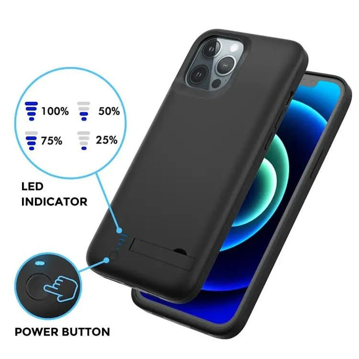 iPhone 16 Plus Power Bank 5000mAh Battery Charger Case Charging Cover - Battery Mate