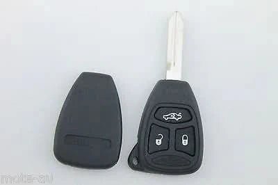 Jeep Grand Cherokee KK 2008–2012 3 - Button Key Remote Case/Shell/Blank – Y160 Blade - Battery Mate