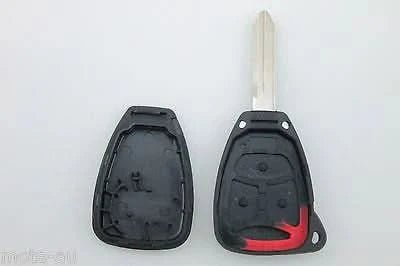 Jeep Grand Cherokee KK 2008–2012 3 - Button Key Remote Case/Shell/Blank – Y160 Blade - Battery Mate