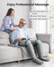 Leg Massager for Circulation and Relaxation, Calf Feet Thigh Massage, 6 Modes - Battery Mate