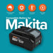 Makita Compatible 40V 191B26 - 6 Li - ion 4Ah XGT Battery 4000mAh 40V BL4040 Li - ion Battery - Battery Mate