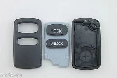 Mitsubishi 2 - Button Remote Key Shell Replacement – Aftermarket Case - Battery Mate