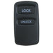 Mitsubishi 2 - Button Remote Key Shell Replacement – Aftermarket Case - Battery Mate