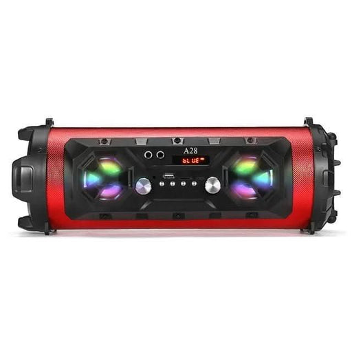 Portable Bluetooth Light Up Party Speaker System USB microSD Aux w/ Mobile Stand - Battery Mate