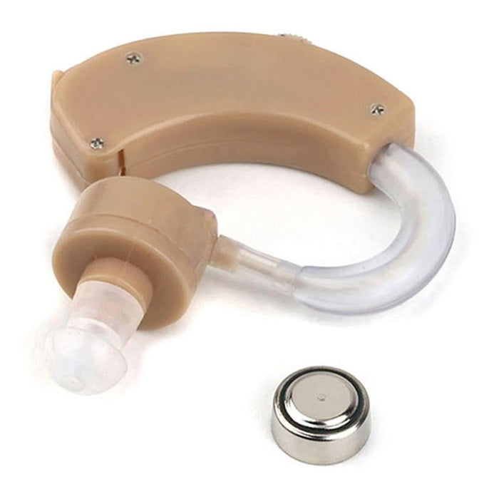 Portable Mini Wireless Hearing Aids Sound BTE with Noise Reduction Chip - Battery Mate
