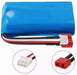 Rechargeable 18650 7.4V 1500mAh Li - Ion Battery Pack – Replacement for WL Toys 12427/12428 Series - Battery Mate