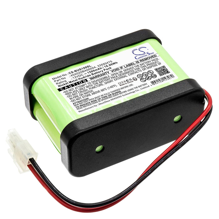 Replacement Battery for Besam/Assa Abloy/Ditec Entrematic Automatic Door - 12V 1500mAh Ni-MH - Battery Mate