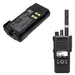 Replacement Battery for Motorola Two-Way Radio - 7.4V 2200mAh Li-ion - Battery Mate
