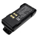 Replacement Battery for Motorola Two-Way Radio - 7.4V 2200mAh Li-ion - Battery Mate