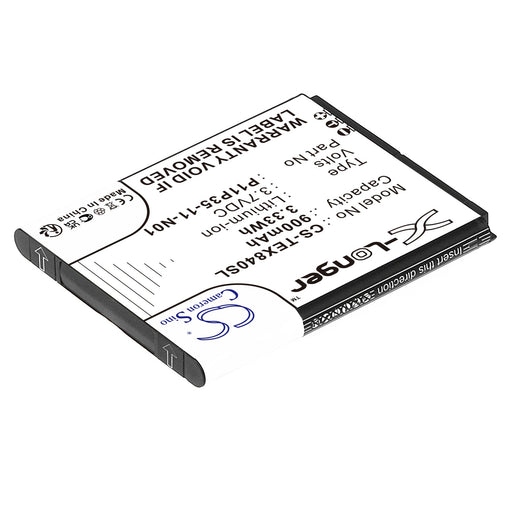 Replacement Battery for Texas Instruments TI-84 Plus CE/TI-84 CE/TI-Nspire CX/TI-Nspire CX CAS - 3.7V 900mAh Li-ion - Battery Mate