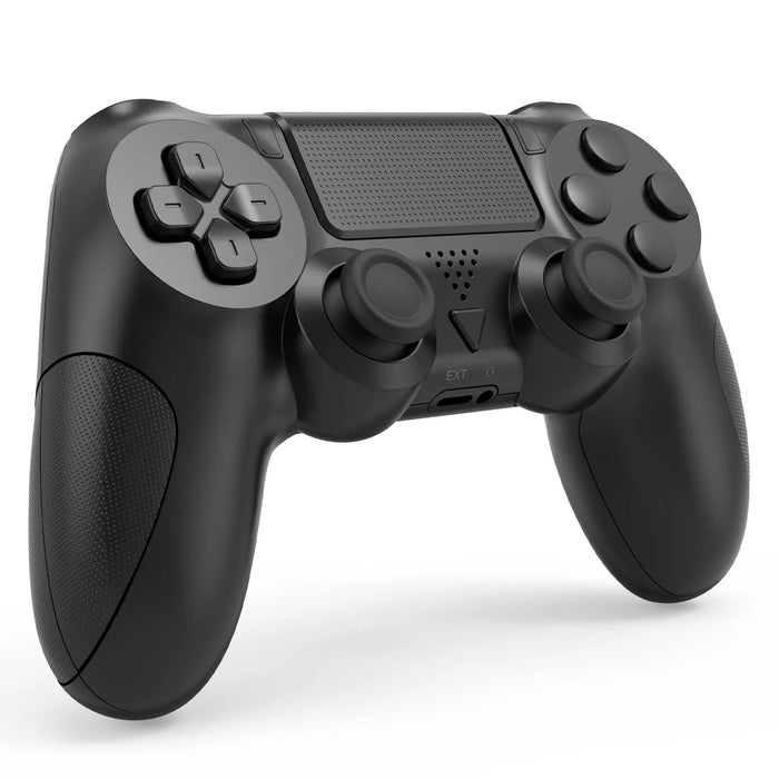 Wireless Bluetooth Controller Compatible Playstation 4 PS4 Controller Gamepad - Black