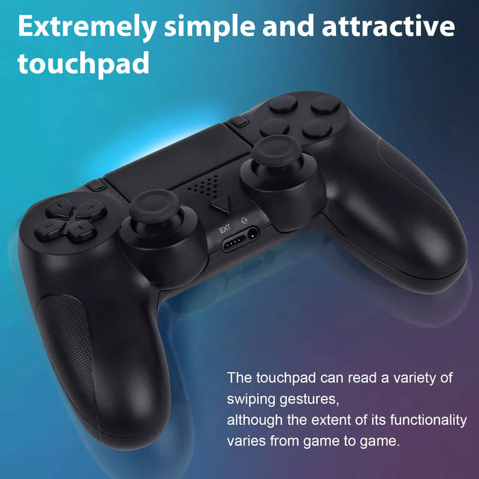 Wireless Controller For Playstation 4 PS4 Controller Unbranded - BLACK