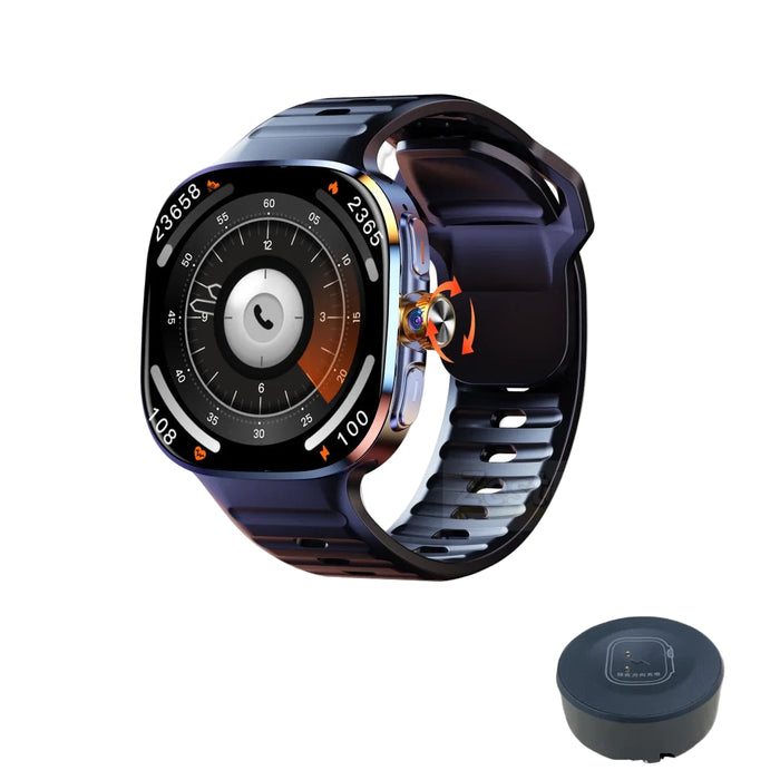 Tavice 5G Cellular Smartwatch – Large Screen, Video Call, Waterproof, GPS, Heart & Sleep Monitor, Apps, Sim Card Support