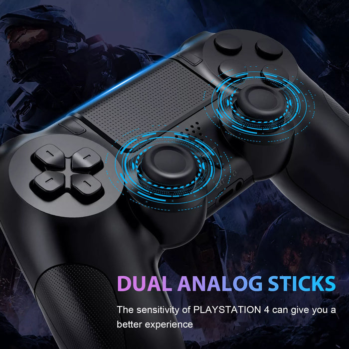 Wireless Controller For Playstation 4 PS4 Controller Unbranded - BLACK