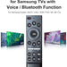 Samsung BN59 - 01266A BN59 - 01298C Replacement Universal Smart TV Remote with Voice Control | Works with 200+ Samsung TV Models - Battery Mate