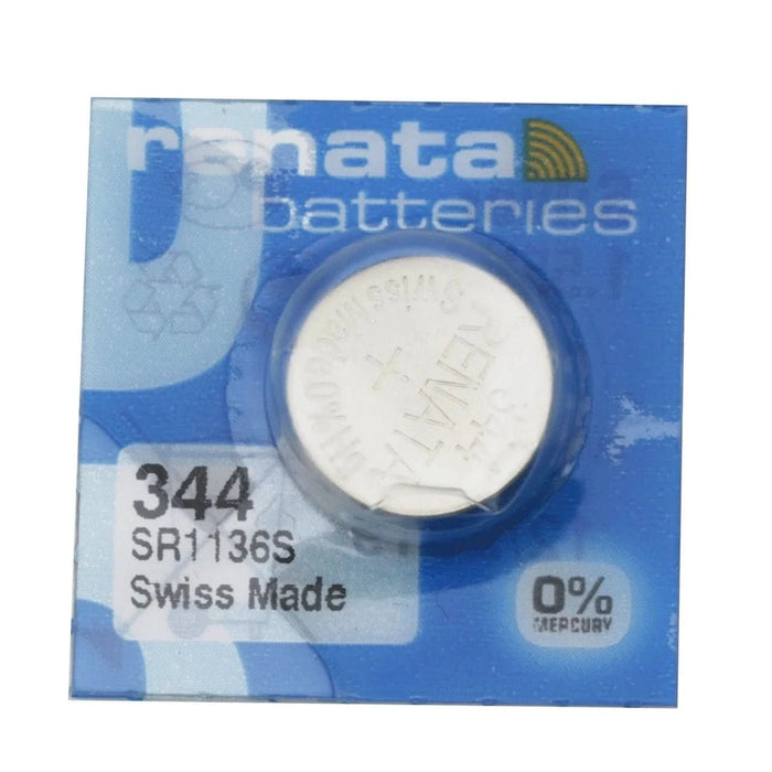 SR42 / 344 / SR1136SW Renata Silver Oxide Battery | 2 Pack - Battery Mate