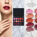 TAVICE 15 - Color Lip Gloss Palette Makeup Set with Lipstick and Vanity Case, Ideal for Professional and Personal Use - Battery Mate