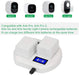 TAVICE 2-Pack 2200mAh 7.4V Replacement Batteries with Dual USB LCD Charger for Arlo Pro & Pro 2 VMA4400 VM4030 - Battery Mate