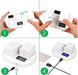TAVICE 2-Pack 2200mAh 7.4V Replacement Batteries with Dual USB LCD Charger for Arlo Pro & Pro 2 VMA4400 VM4030 - Battery Mate