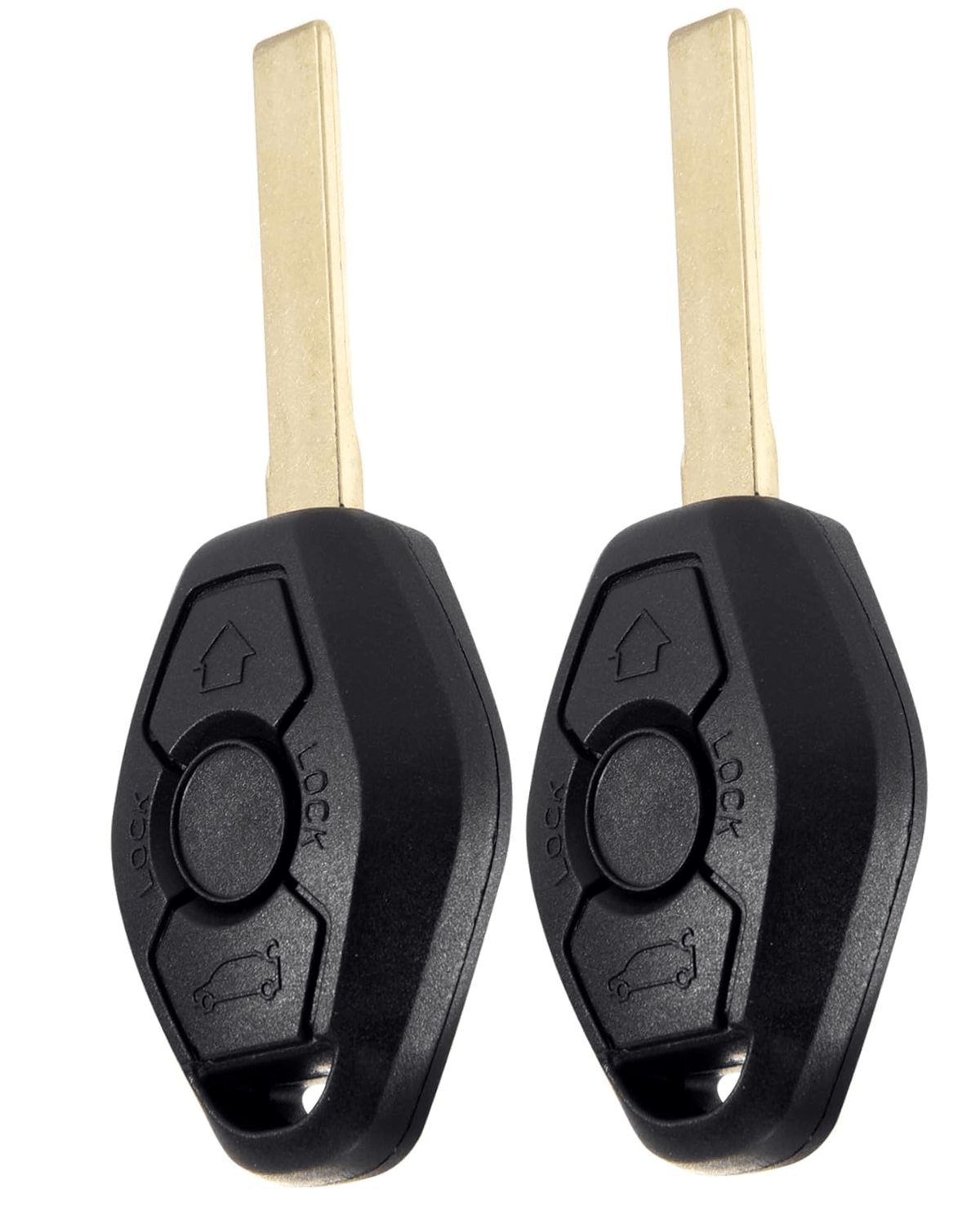 TAVICE 2 PACK BMW 3 Button Compatible Complete Remote Key For E31 E32 ...