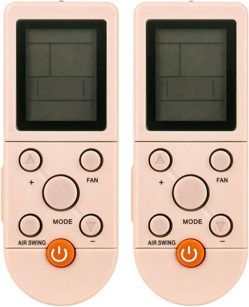 TAVICE 2 Pack CONIA Replacement Air Conditioner YKR - F/06 CA2422 CA9002 CA9007 Remote Control - Battery Mate