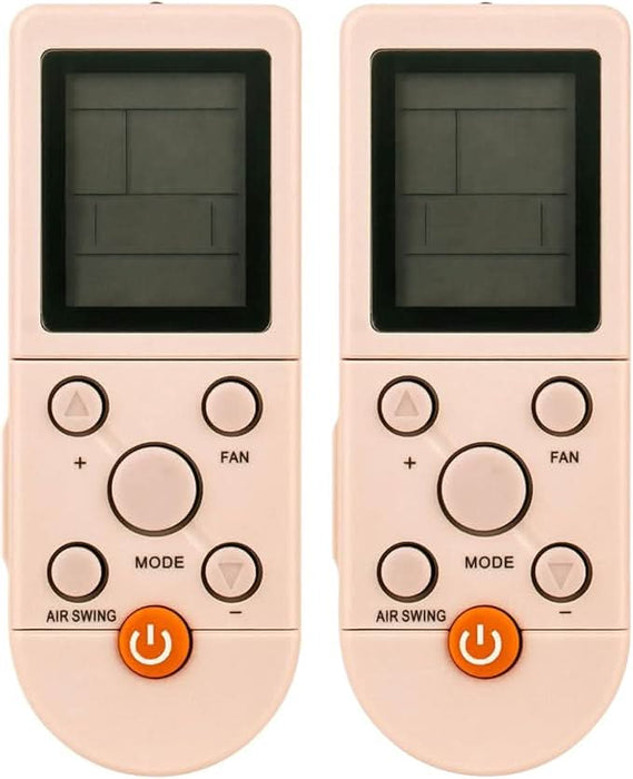 TAVICE 2 Pack CONIA Replacement Air Conditioner YKR - F/06 CA2422 CA9002 CA9007 Remote Control - Battery Mate