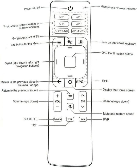TAVICE 2 PACK ERF3I69H Remote Control for HISENSE TV 50RG 55RG 65RG RG SERIES ERF3169H - Battery Mate