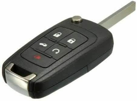 TAVICE 2 PACK For HOLDEN COMMODORE VF 5 Button Remote Flip Key Blank Shell/Case/Enclosure - Battery Mate