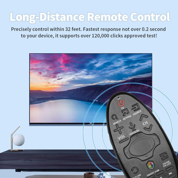 TAVICE 2 Pack Remote Control for Samsung & LG TV BN59 - 01182B Bn59 - 01182G BN59 - 01185B BN59 - 01185F - Battery Mate