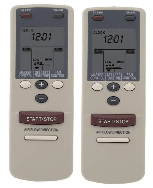 TAVICE 2 PACK Replacement Rinnai YKR - L/101E, Akai AK - 9000WIFI Air Conditioner Remote Control - Battery Mate