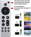TAVICE 2 PACK Replacement Universal Infrared Remote Control Compatible For Apple TV1/TV2/TV3 - Battery Mate