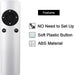 TAVICE 2 PACK Replacement Universal Infrared Remote Control Compatible For Apple TV1/TV2/TV3 - Battery Mate