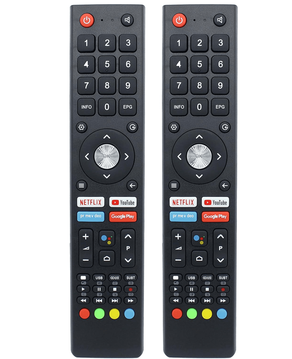 TAVICE 2 PACK RM-C3362 RM-C3367 RM-C3407 Replacement Remote for JVC ...