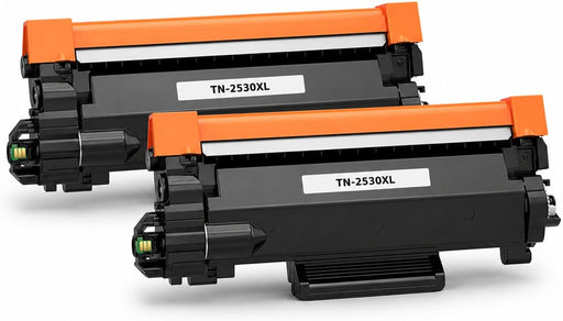 TAVICE 2X TN2530XL Toner Compatible with Brother MFC-L2800DW DCP-L2640DW HL-L2460DW - Battery Mate