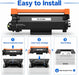 TAVICE 2X TN2530XL Toner Compatible with Brother MFC-L2800DW DCP-L2640DW HL-L2460DW - Battery Mate