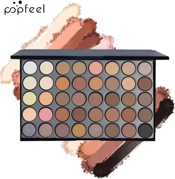 TAVICE 40 - Color Eyeshadow Palette Matte, Shimmer & Metallic Eye Makeup Palette for Long - Lasting, Blendable Looks - Battery Mate