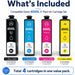 TAVICE 4PK 604XL Ink Cartridges Compatible with Epson XP-2200 XP-3200 XP-4200 WF-2910 WF-2930 - Battery Mate