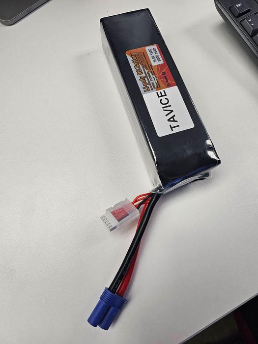 TAVICE 4S LiPo Battery 14.8V 9000mAh 130C with EC5 Connector Compatible with RC Car, Airplane, Jet & Helicopter - Battery Mate