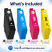 TAVICE 4X 49XL Ink Cartridges Compatible with Epson XP-2205 XP-4205 XP2205 XP4205 - Battery Mate