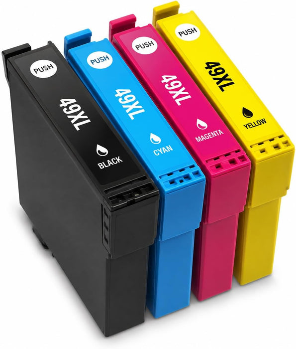 TAVICE 4X 49XL Ink Cartridges Compatible with Epson XP-2205 XP-4205 XP2205 XP4205 - Battery Mate