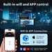 TAVICE 6 - Lens 4G Dash Cam 4K Front & 2K Rear Camera, Sony STARVIS IMX335 & IMX307, Video Recorder for Car - Battery Mate