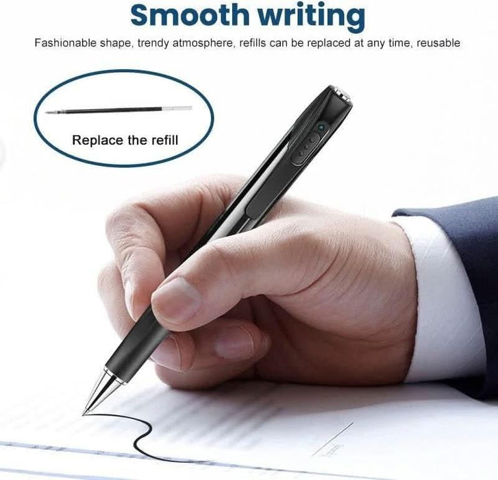 TAVICE 64GB Camera Pen 1080P HD Portable Hidden Camera for Video & Photos, Loop Recording, Long Battery Life, Office & Business Use - Battery Mate